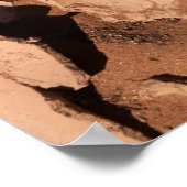 Braune Böden Poster (Ecke)