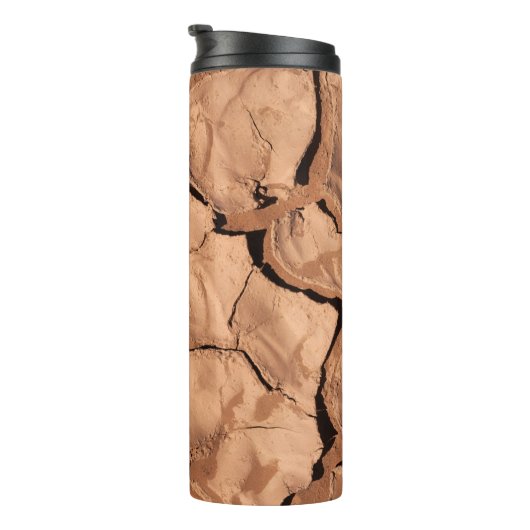 Braune Böden Thermosbecher (Nach rechts gedreht)