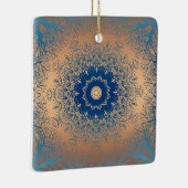 Braune Bronzeseide arabische Dekoration (Rechts)