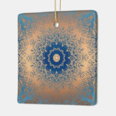 Braune Bronzeseide arabische Dekoration (Links)