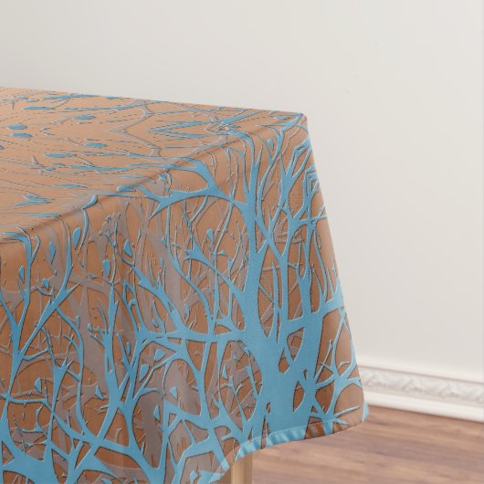 Braune Bronzeseide arabische Dekoration Tischdecke (Beispiel)