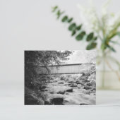 Braune Brücke Postkarte (Stehend Vorderseite)