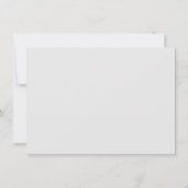 Braune Camouflage & Bow Happy Birthday Card Einladung (Rückseite)