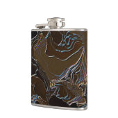 Braune Camouflage Flachmann (Links)