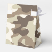 Braune Camouflage Geschenkschachtel (Rückseite)