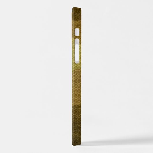 Braune Camouflage iPhone Hülle (Linke Seite)