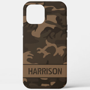 Braune Camouflage Monogramm Case-Mate iPhone Hülle