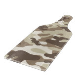 Braune Camouflage Schneidebrett (Ecke)