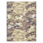 Braune Camouflage Tischdecke (Vorderseite)