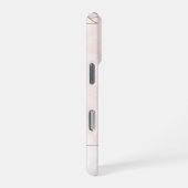 Braune Cream Ästhetik Florale Linktree | iPhone Hülle (Rechte Seite)