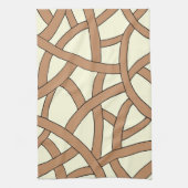 Braune Creme Küchentuch (Vertikal)