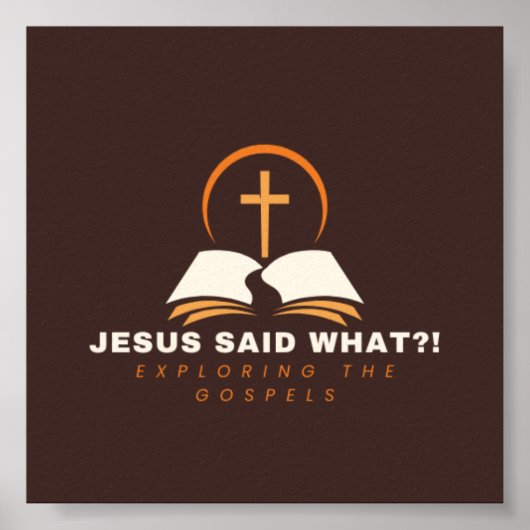 Braune Espel fokussiert Poster (Vorne)