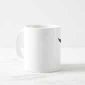 Braune Eule Kaffeetasse (Vorderseite Links)