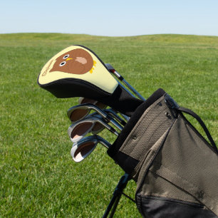 Braune Eulen-Design Golf Headcover