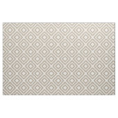 Braune Farbe, modernes Ikat-Diamantmuster Stoff (Fat Quarter (45,7 x 55,9 cm))