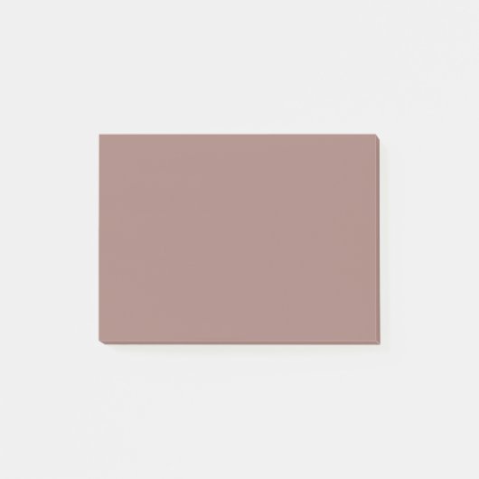 Braune Farbe Post-it Klebezettel (Vorderseite)