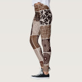 Braune Farbe "Ratti_Creative_Arts" Leggings (Links)