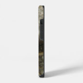 Braune Feldkrille iPhone Hülle (Linke Seite)