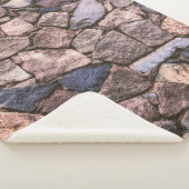 Braune Felswand Sherpadecke (3/4)