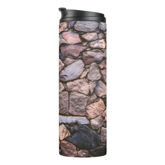 Braune Felswand Thermosbecher (Nach rechts gedreht)