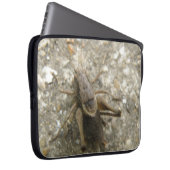 Braune Field-Cricket-Notebook-Tasche Laptopschutzhülle (Vorne Rechts)