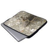 Braune Field-Cricket-Notebook-Tasche Laptopschutzhülle (Vorne Knopf)