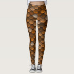 Braune Fischskala Meerjungfrau Leggings<br><div class="desc">Meerjungfrau Leggings. Ideal für lange Spaziergänge am Strand !</div>