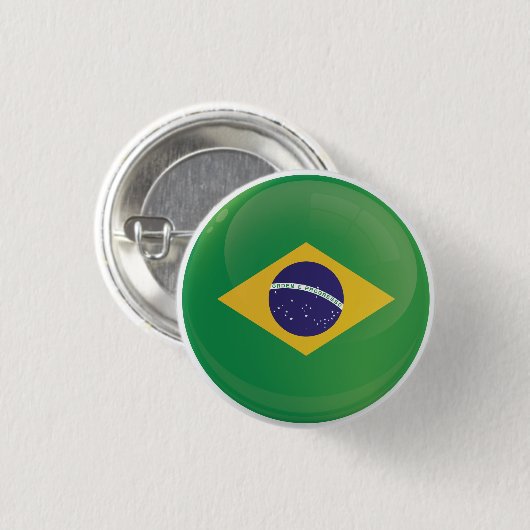 Braune Flagge Button (Vorne & Hinten)