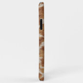 Braune Flecken Tigerfellmuster aus Imitaten Case-Mate iPhone Hülle (Hinten/Rechts)