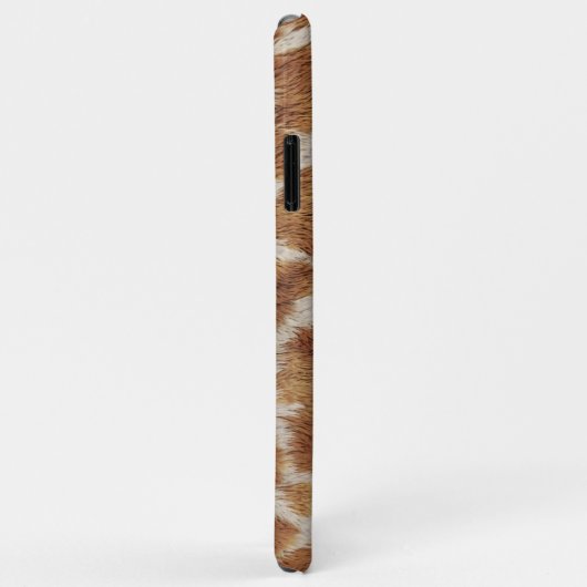 Braune Flecken Tigerfellmuster aus Imitaten Case-Mate iPhone Hülle (Hinten/Rechts)