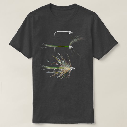 Braune Forellen Fischen Fischen Fischen Fliegen Fl T-Shirt (Design vorne)