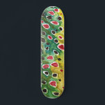 Braune Forellen Fischen Sport Fischer Skateboard<br><div class="desc">Die schönen Farben und Muster der Haut der Brown Foreut, Salmo trutta. Für alle Fischer oder Ichthyologen, die mit diesem wunderschönen Wildfisch vertraut sind, besteht kein Bedarf an einer Form oder Kontur, um ihn zu identifizieren. Diese Forelle-Kunst stammt aus einem original Aquarellbild von Mr. Trout Whiskers. Gutes Geschenk für Ihren...</div>