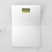 Braune Forellenfische Karte (Innenseite)