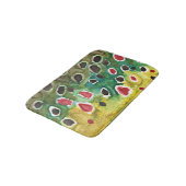 Braune Forellenfischerei Badematte (Schrägansicht)