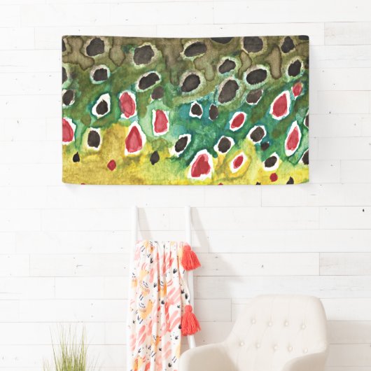 Braune Forellenfischerei Banner (Insitu)