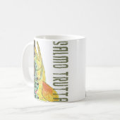 Braune Forellenfischerei, Fischerei, Fischfang Kaffeetasse (Vorderseite Links)