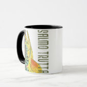 Braune Forellenfischerei, Fischerei, Fischfang Tasse (Vorderseite Links)