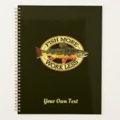 Braune Forellenfischerei - Passen Sie sie an! Planer (Vorderseite)