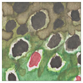 Braune Forellenfischerei Stoff (Nahaufnahme)