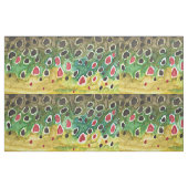 Braune Forellenfischerei Stoff (Fat Quarter (45,7 x 55,9 cm))
