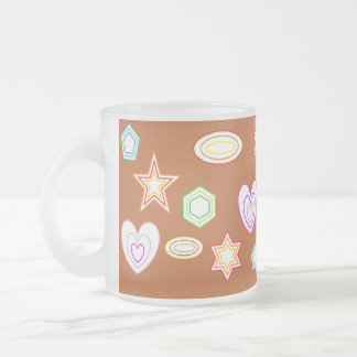 Braune Formen Tasse