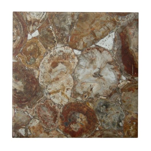 Braune Gemstone Keramik Tile Fliese (Vorderseite)