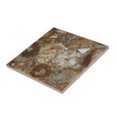 Braune Gemstone Keramik Tile Fliese (Seite)