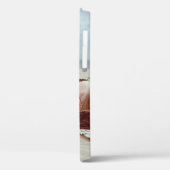 Braune Glasflasche über zwei Frauen Case-Mate iPhone Hülle (Rückseite / Links)