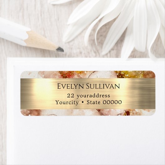 Braune Goldfolie (Insitu)