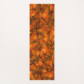 Braune Golfschmetterlinge Yogamatte (Vorderseite)