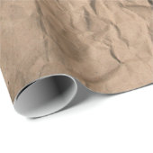 Braune, grob zerbrochene, gerecycelt Papiertextur Geschenkpapier (Rolleneckpunkt)