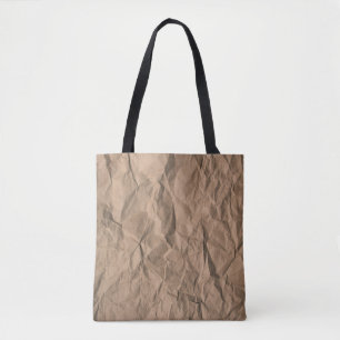 Braune, grob zerbrochene, gerecycelt Papiertextur Tasche