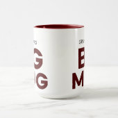 Braune große Tasse | Riesige Tasse | Großvaters (Zentrum)