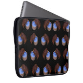 Braune Guinea Schweine Laptopschutzhülle (Vorne Rechts)